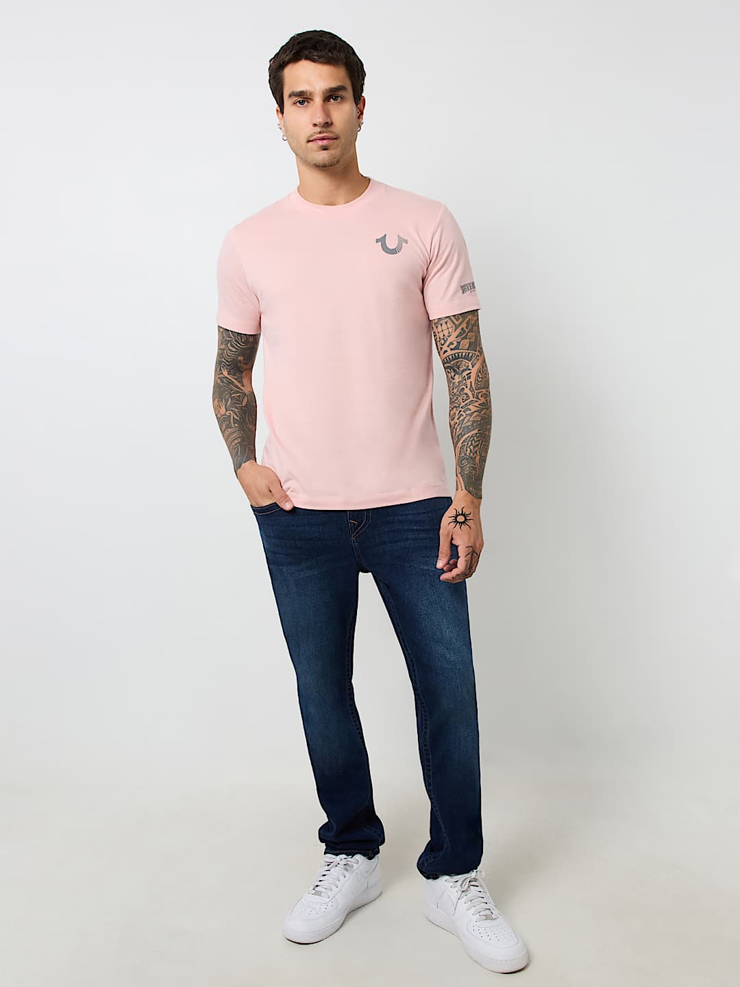 CRYSTAL BUDDHA LOGO CREW TEE, image 6