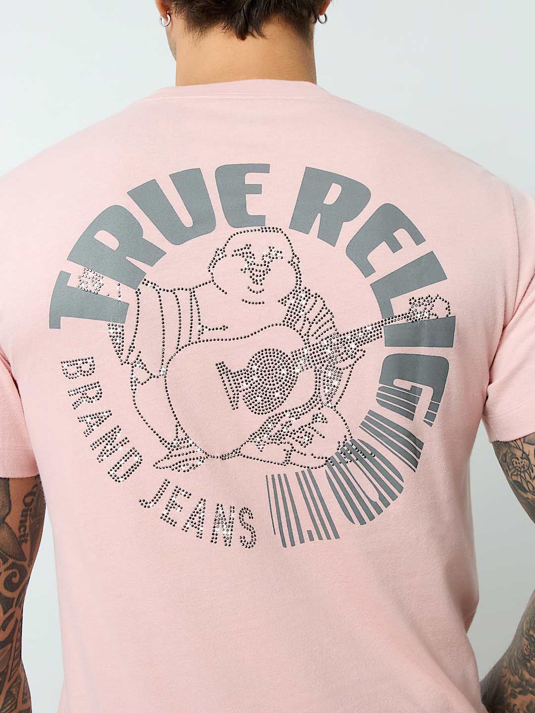 CRYSTAL BUDDHA LOGO CREW TEE, image 1
