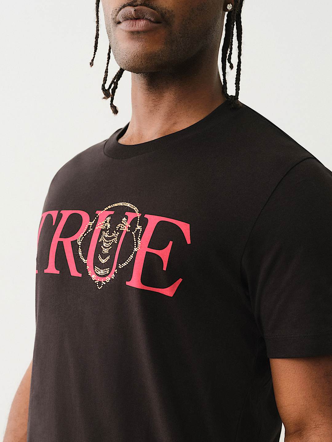 CRYSTAL BUDDHA FACE TEE, image 3