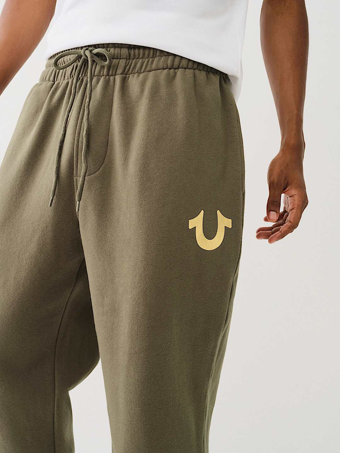 HORSESHOE LOGO DRAWSTRING JOGGER, image 4
