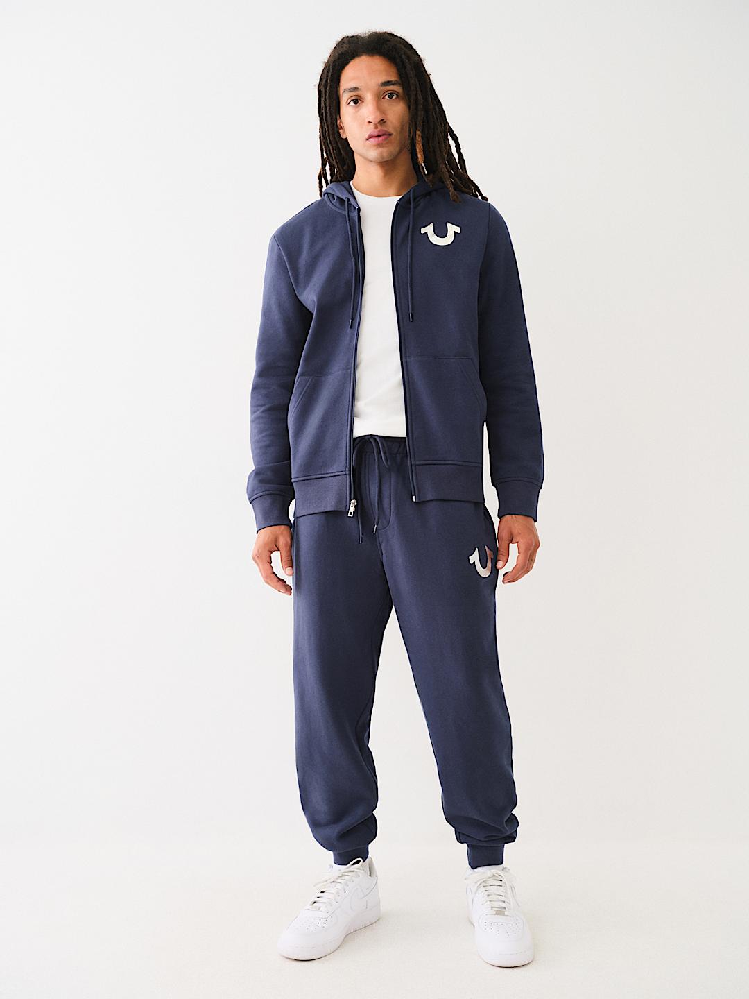 HORSESHOE LOGO DRAWSTRING JOGGER, image 3