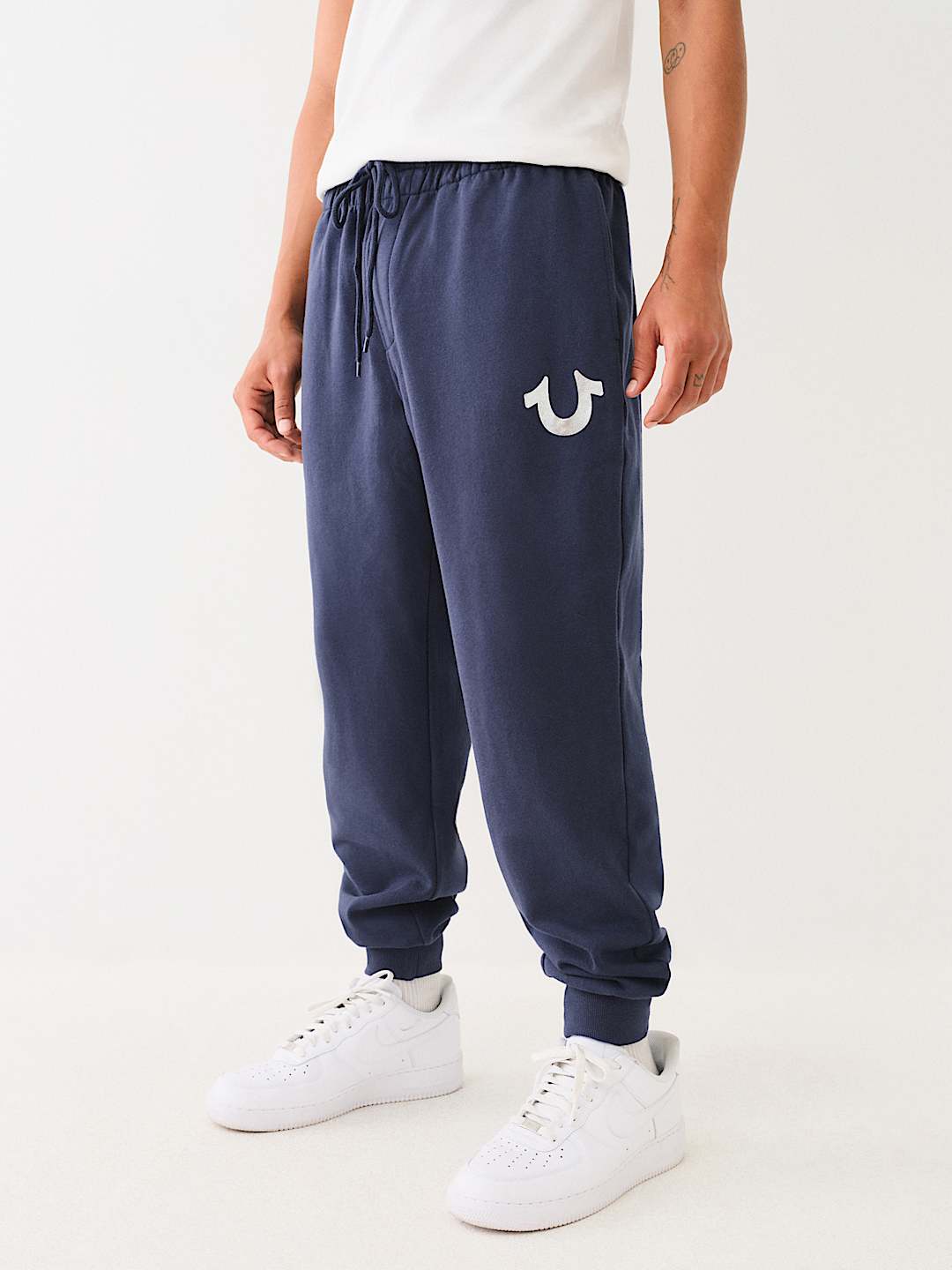 HORSESHOE LOGO DRAWSTRING JOGGER, image 1