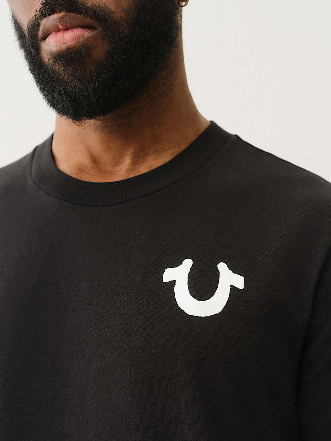 DIAGONAL HORSESHOE TEE, image 4