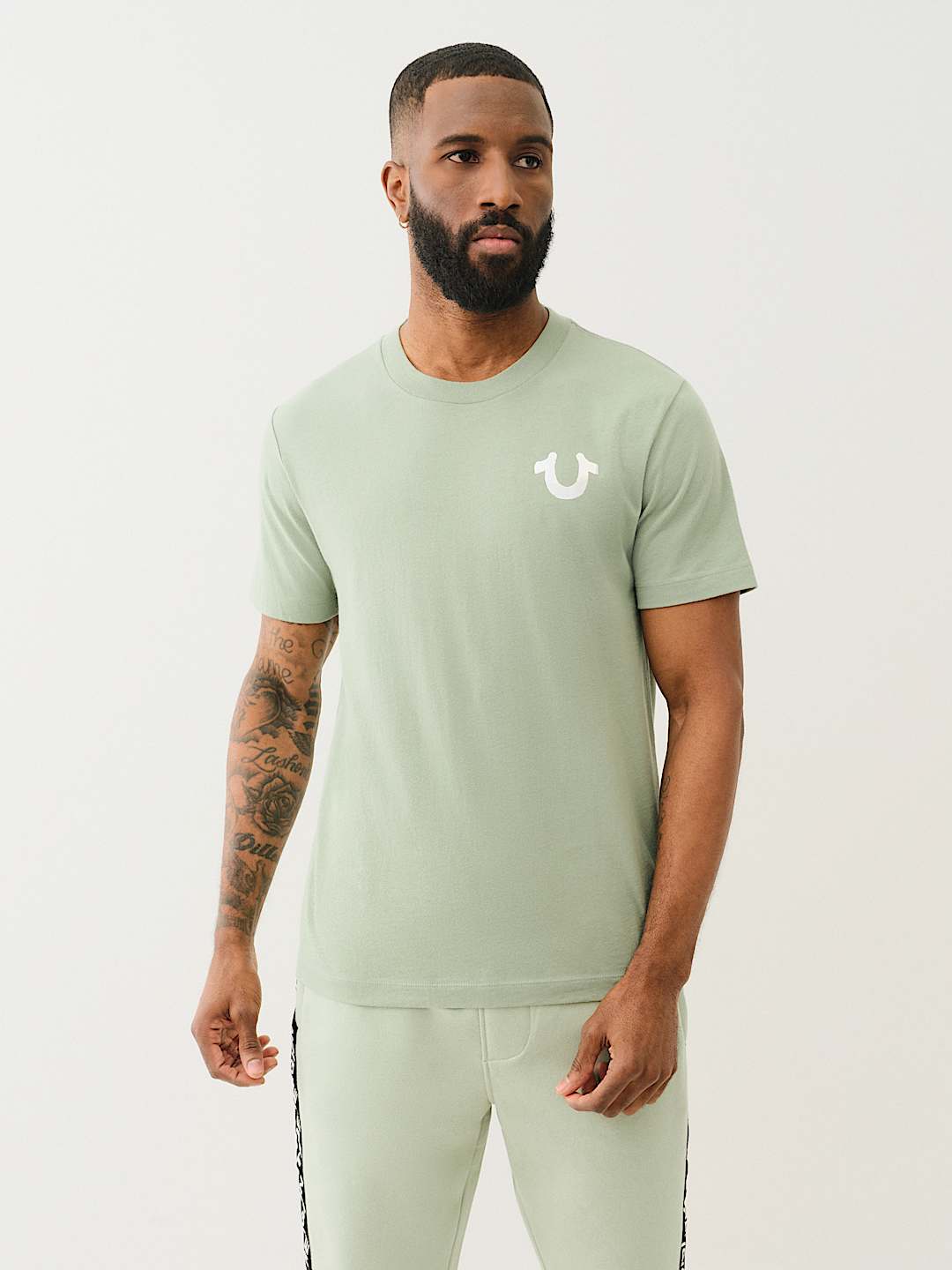 DIAGONAL HORSESHOE TEE, image 2