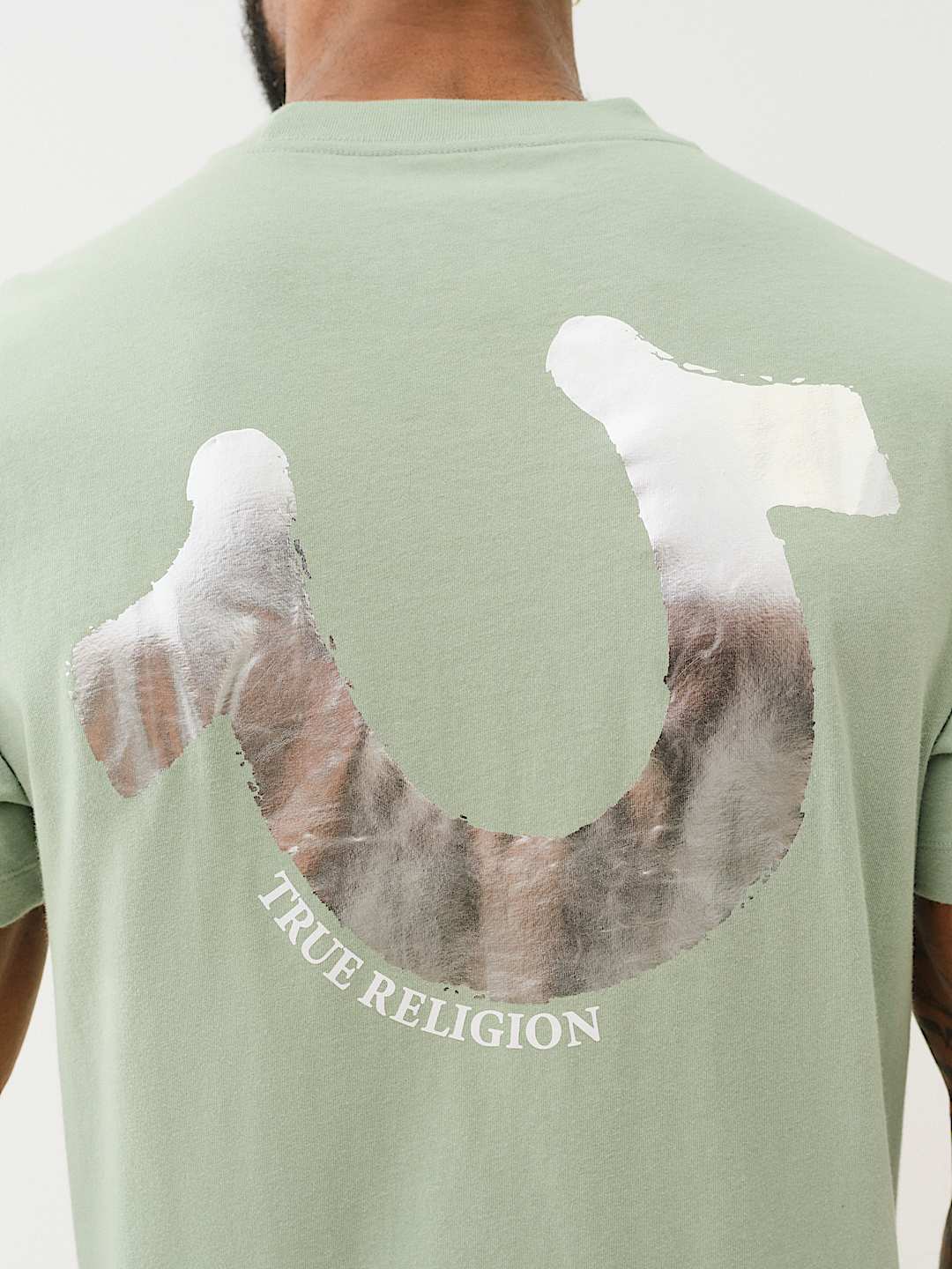 DIAGONAL HORSESHOE TEE, image 5