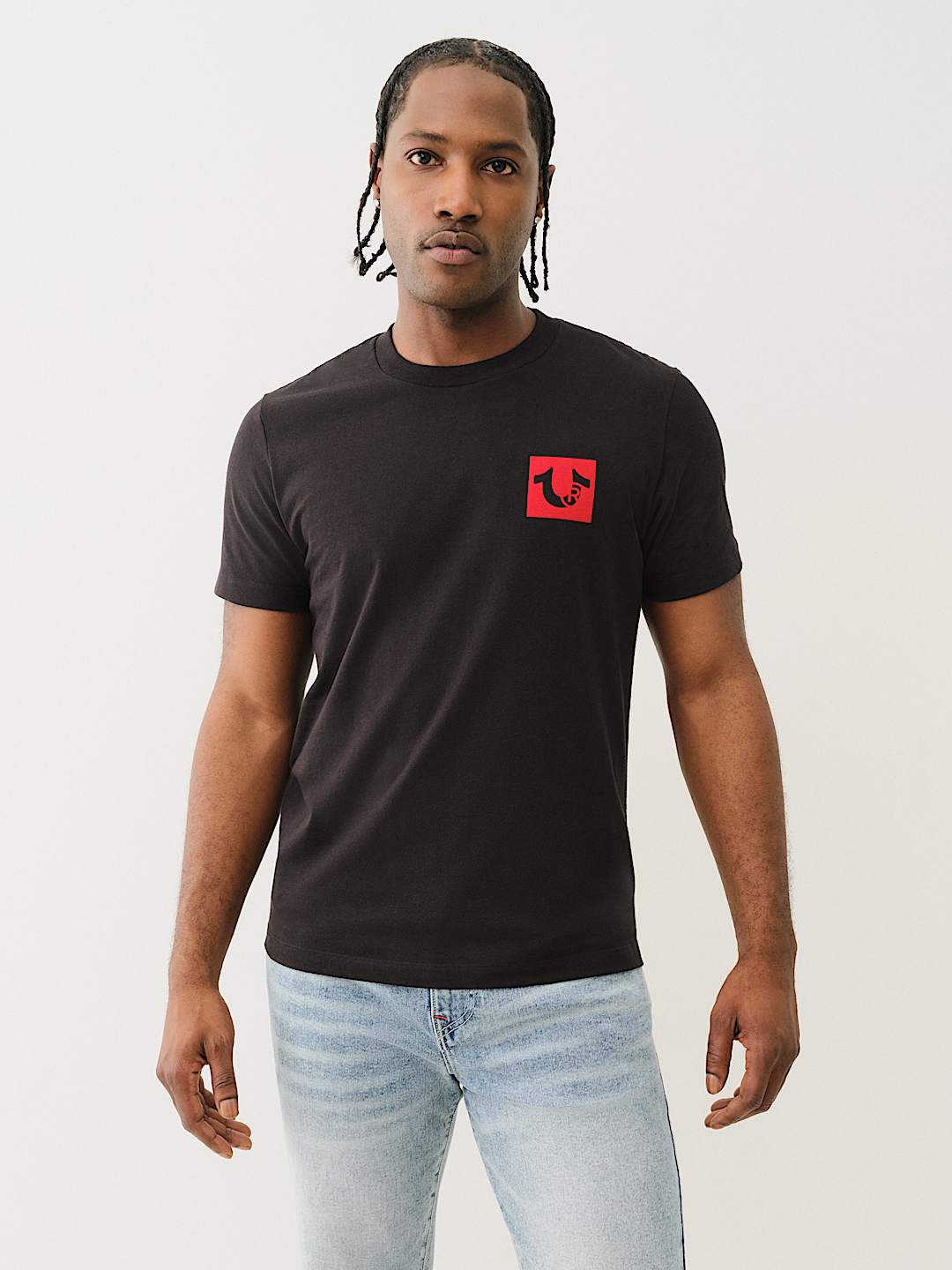 CHECKERED LOGO TEE