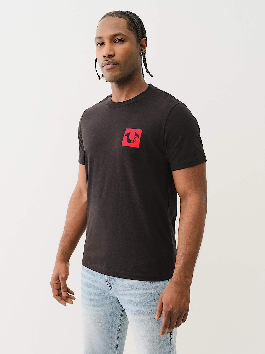 CHECKERED LOGO TEE