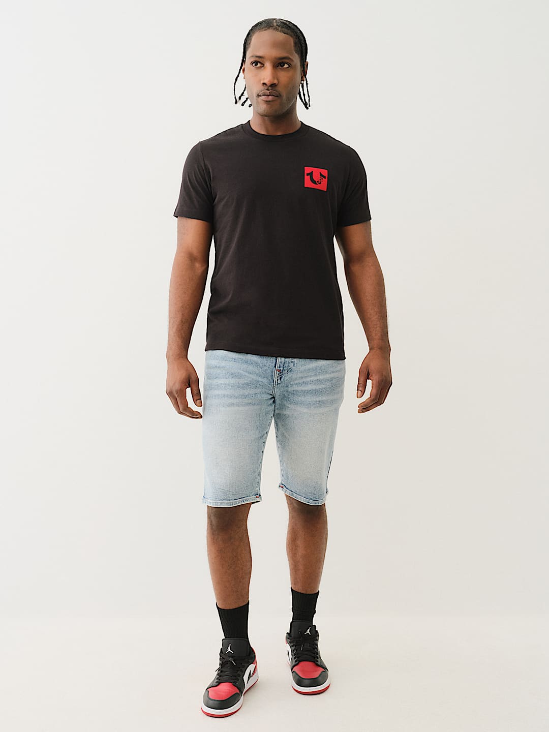 CHECKERED LOGO TEE