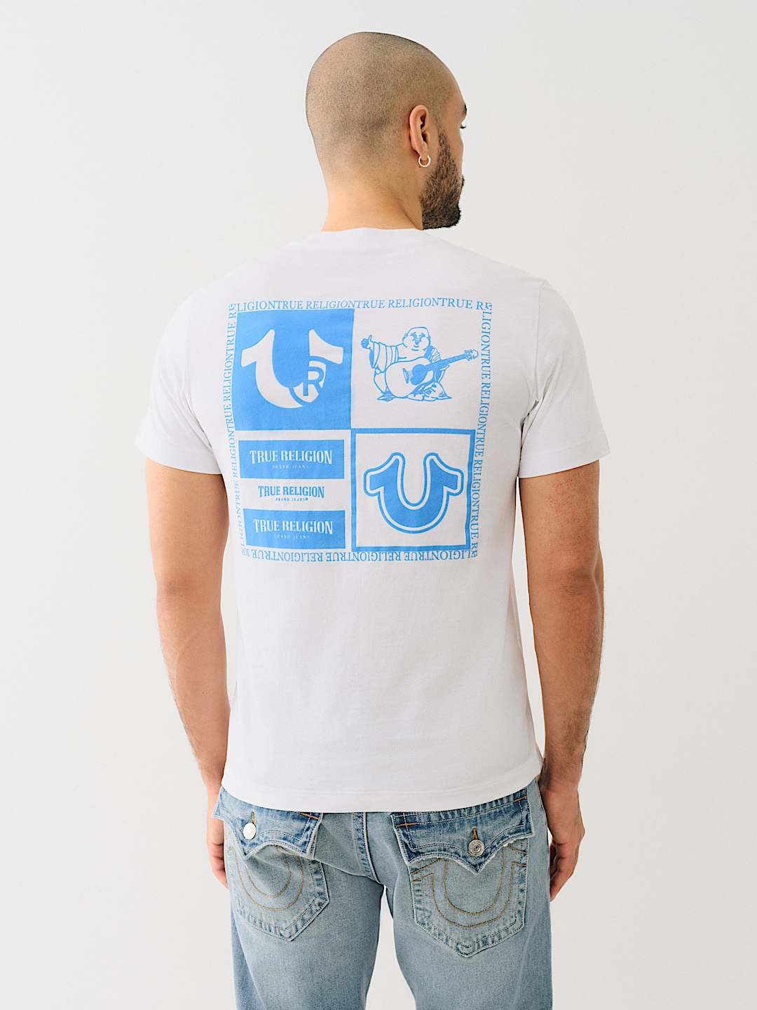 CHECKERED LOGO TEE
