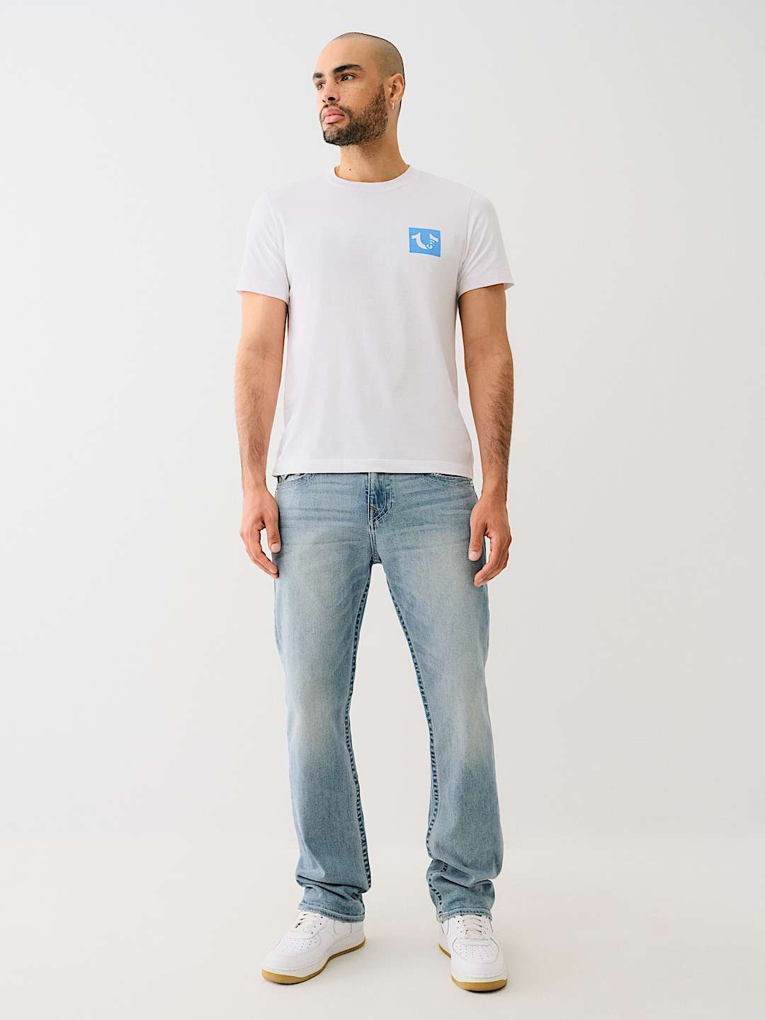 CHECKERED LOGO TEE