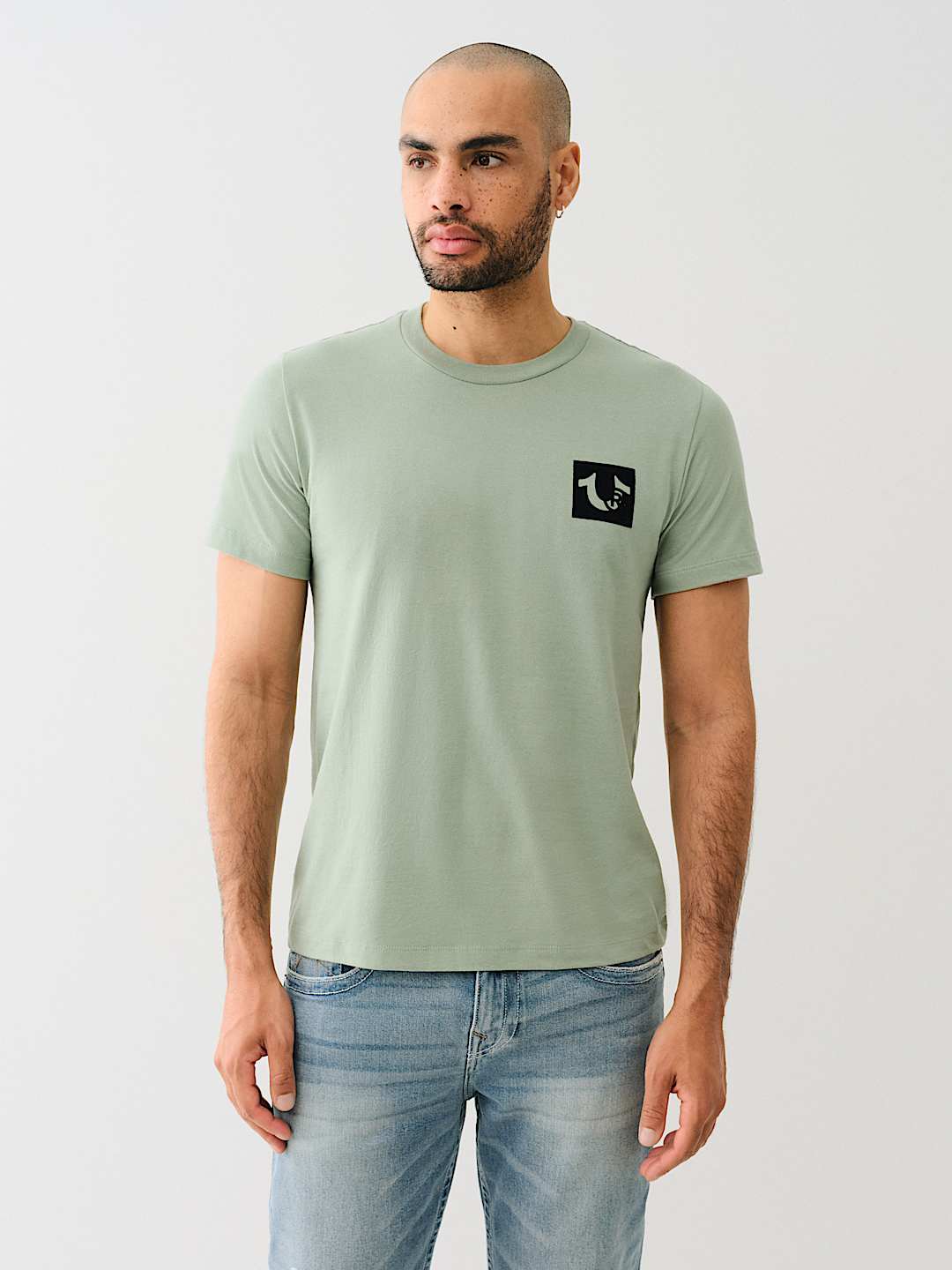 CHECKERED LOGO TEE, image 2