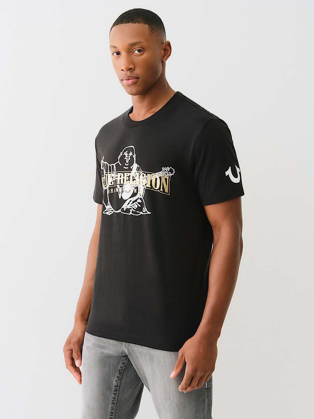 DIMENSIONAL LOGO TEE | True Religion