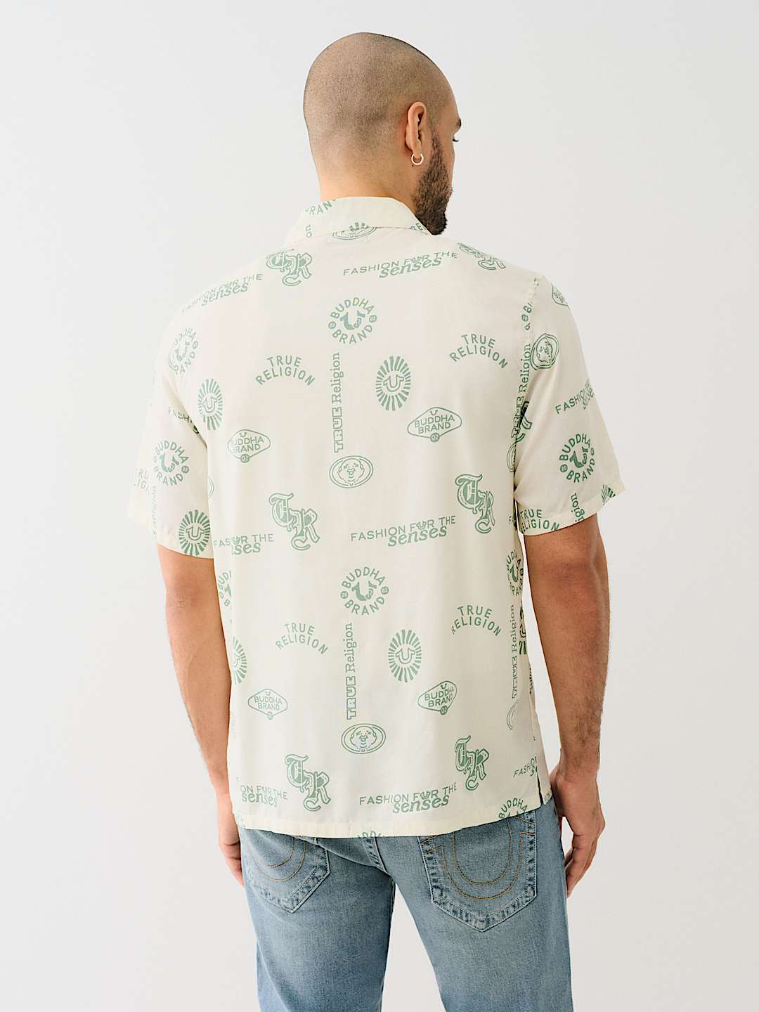 ALLOVER LOGO RESORT SHIRT, image 5