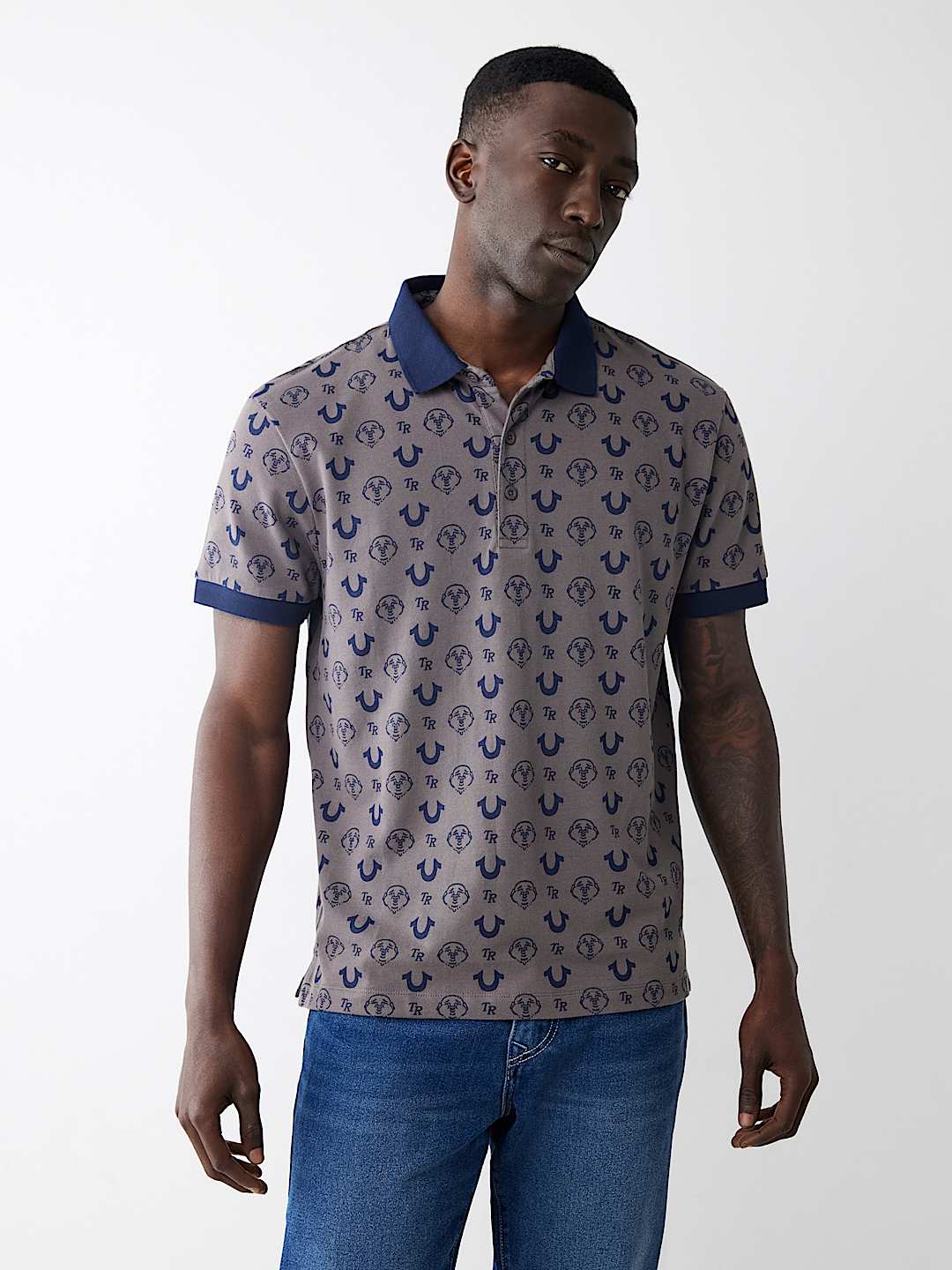 MONOGRAM POLO SHIRT, image 2