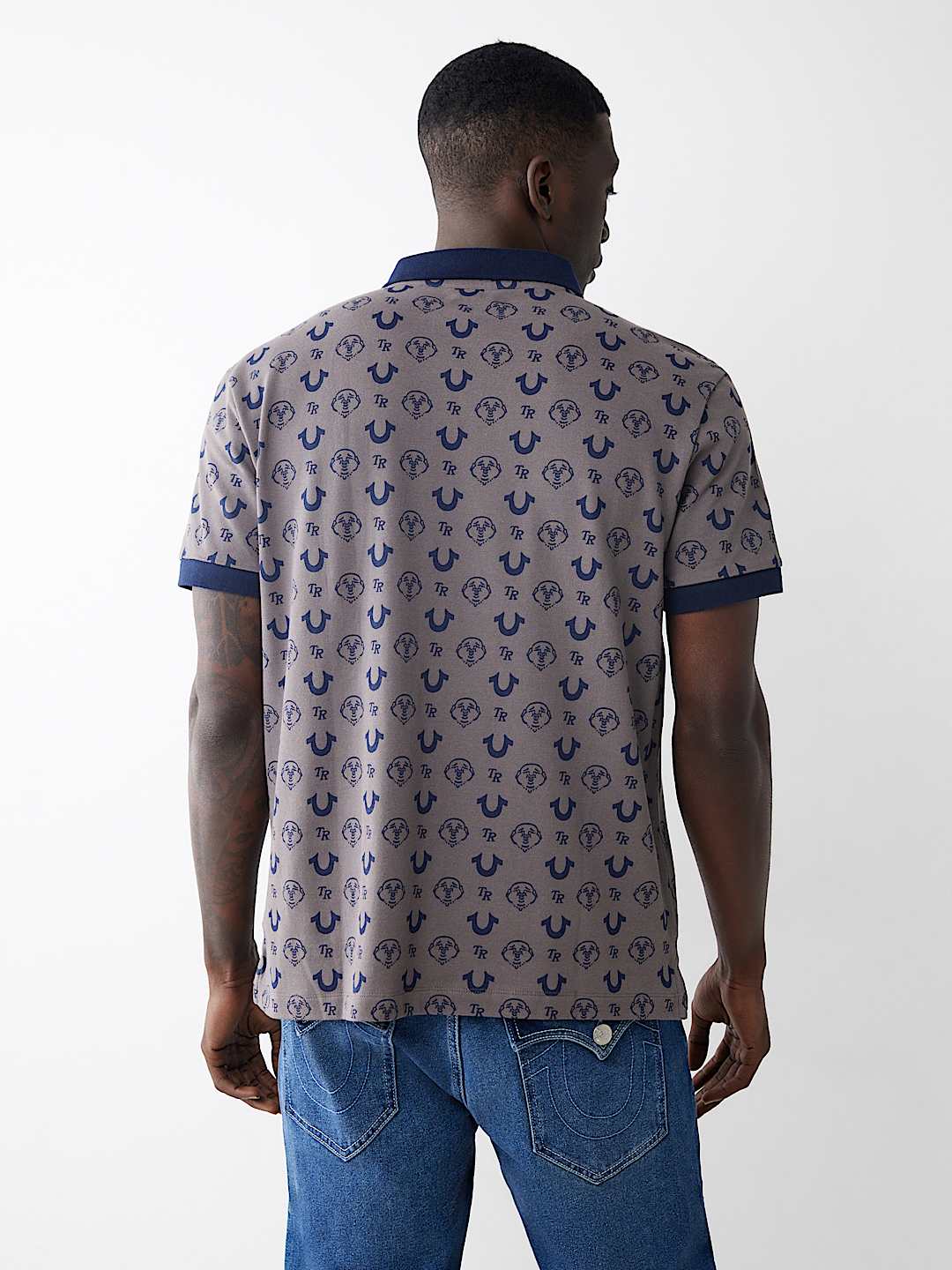 MONOGRAM POLO SHIRT, image 4