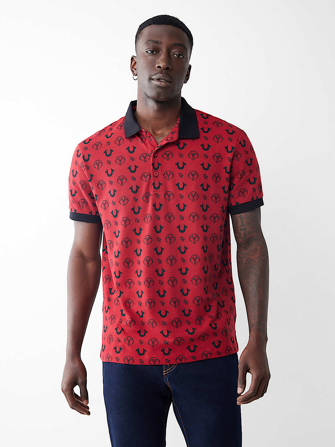 MONOGRAM POLO SHIRT, image 2