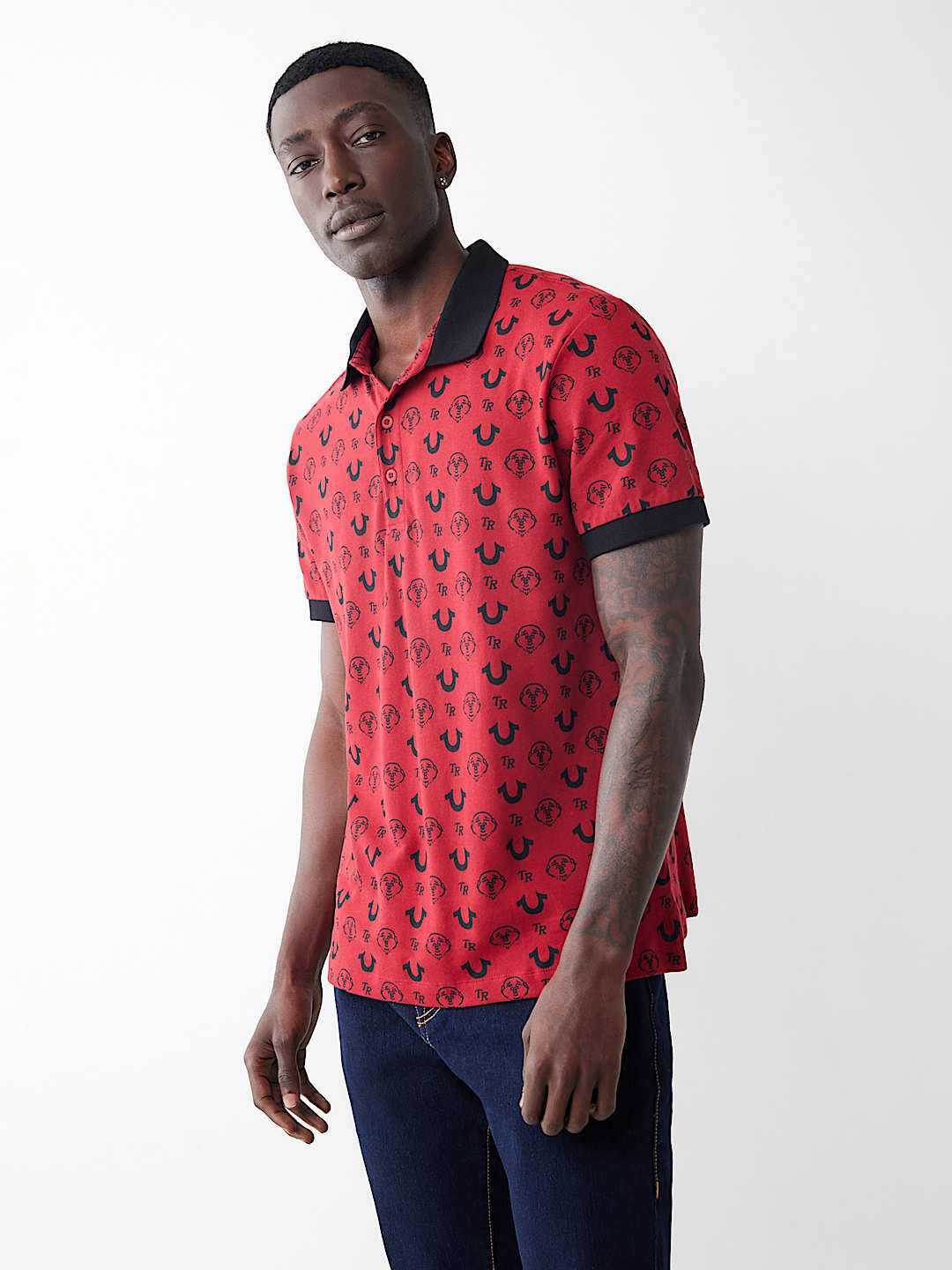 MONOGRAM POLO SHIRT, image 3