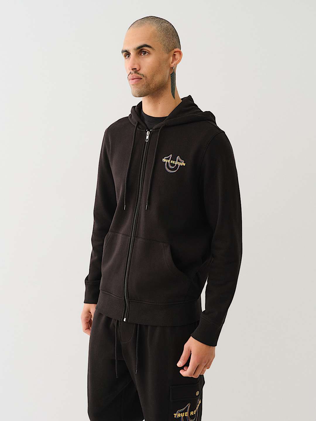 MULTI HORSESHOE ZIP HOODIE | True Religion