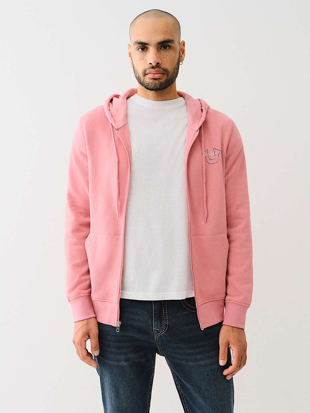 MULTI HORSESHOE ZIP HOODIE, image 3