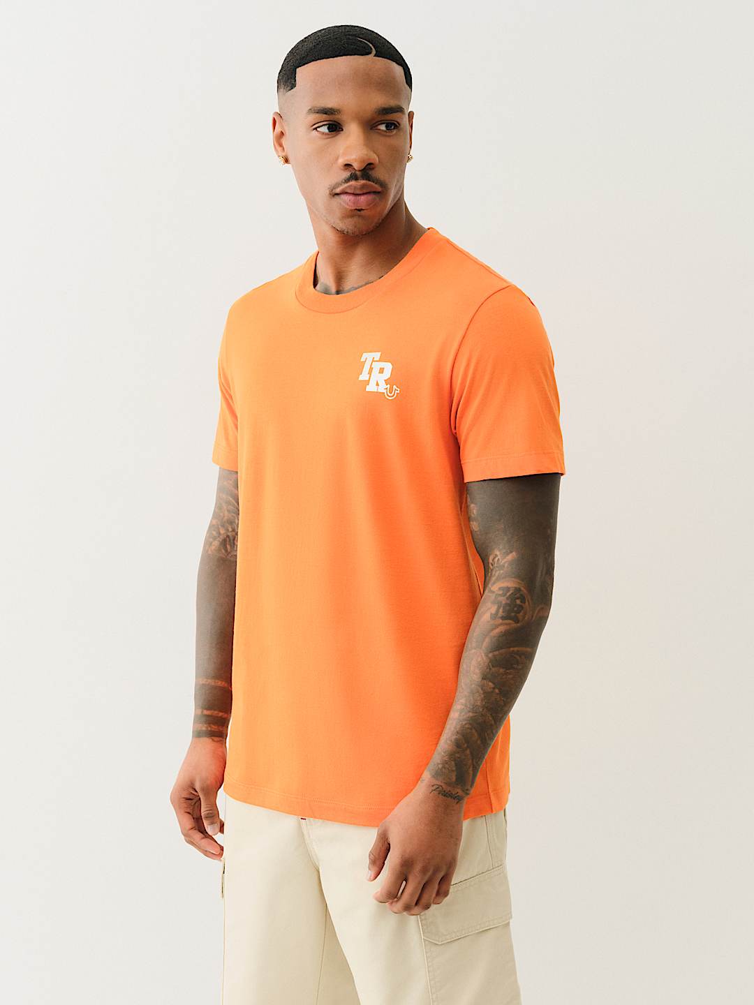 METALLIC TRUE LOGO TEE
