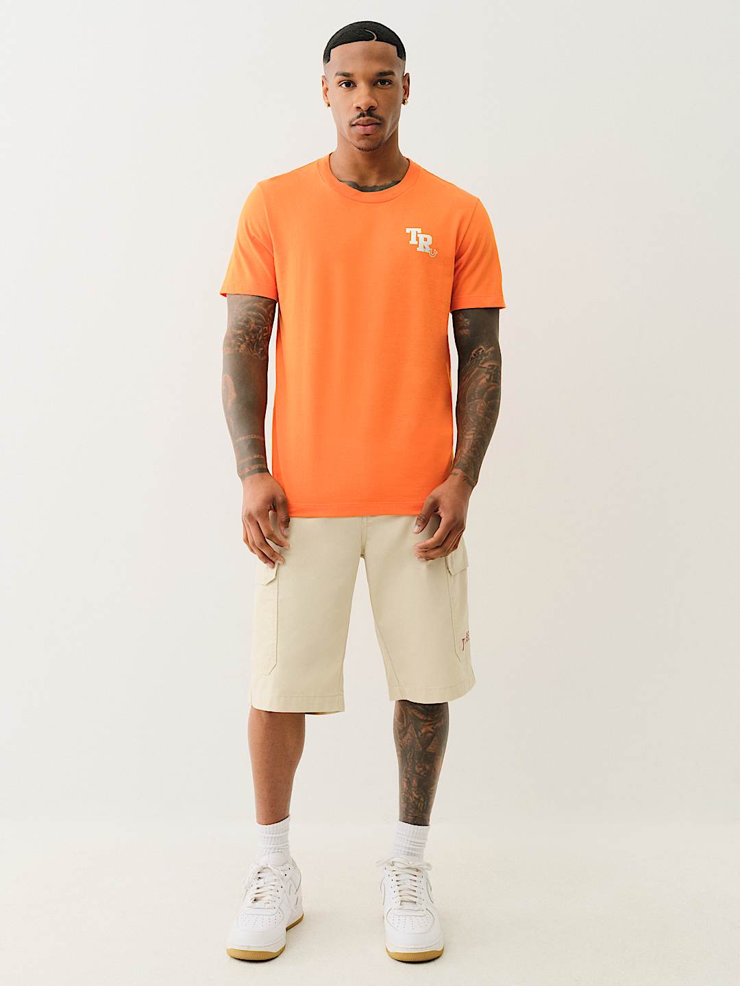 METALLIC TRUE LOGO TEE