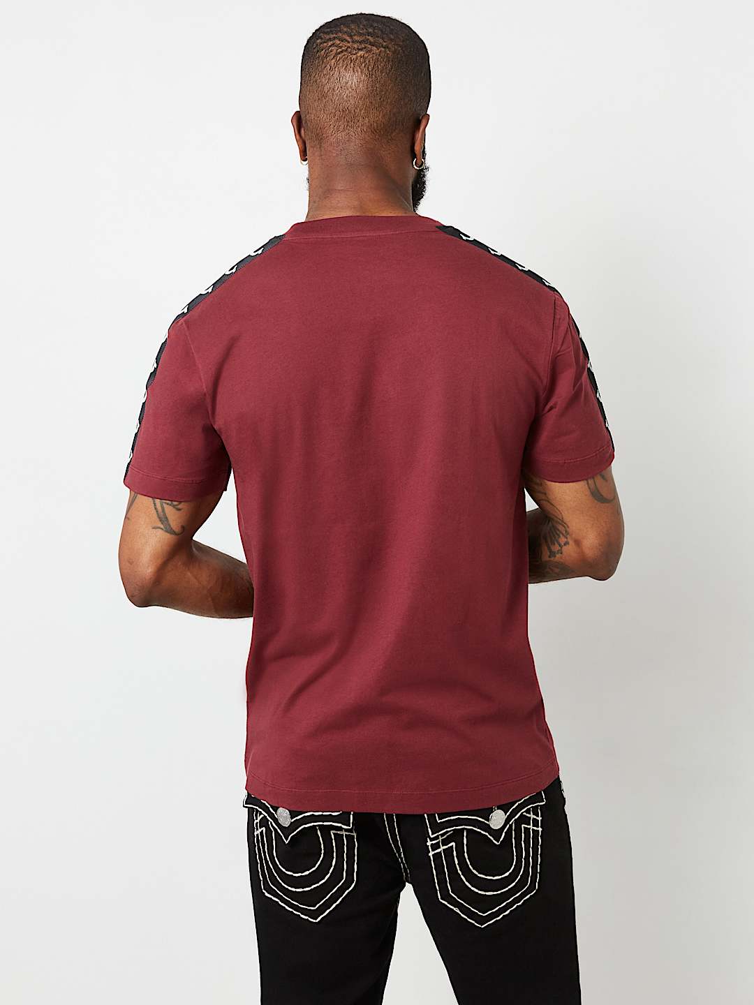 HORSESHOE TAPE TRIM TEE , image 3