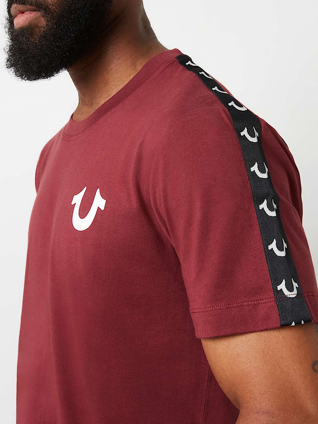 HORSESHOE TAPE TRIM TEE , image 1