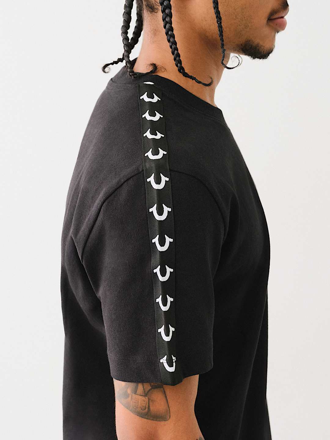 HEAVYWEIGHT TAPE TRIM TEE, image 4