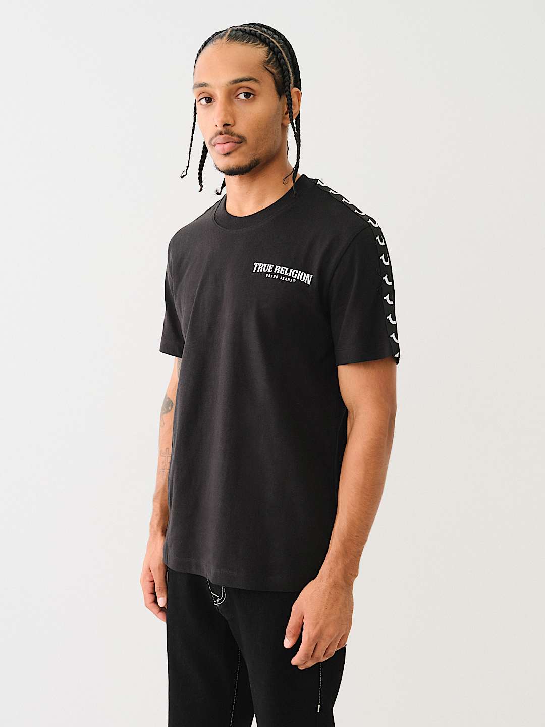 HEAVYWEIGHT TAPE TRIM TEE, image 5