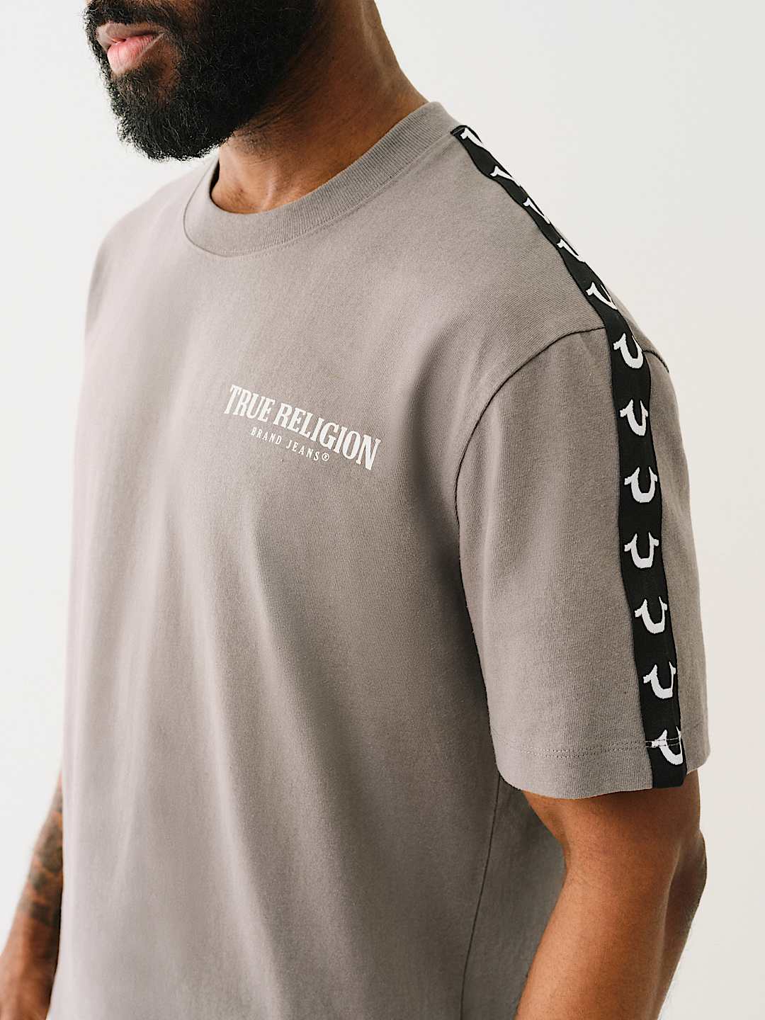 HEAVYWEIGHT TAPE TRIM TEE, image 2