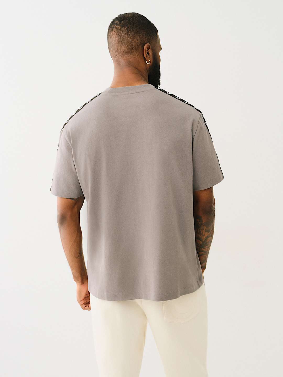 HEAVYWEIGHT TAPE TRIM TEE, image 4