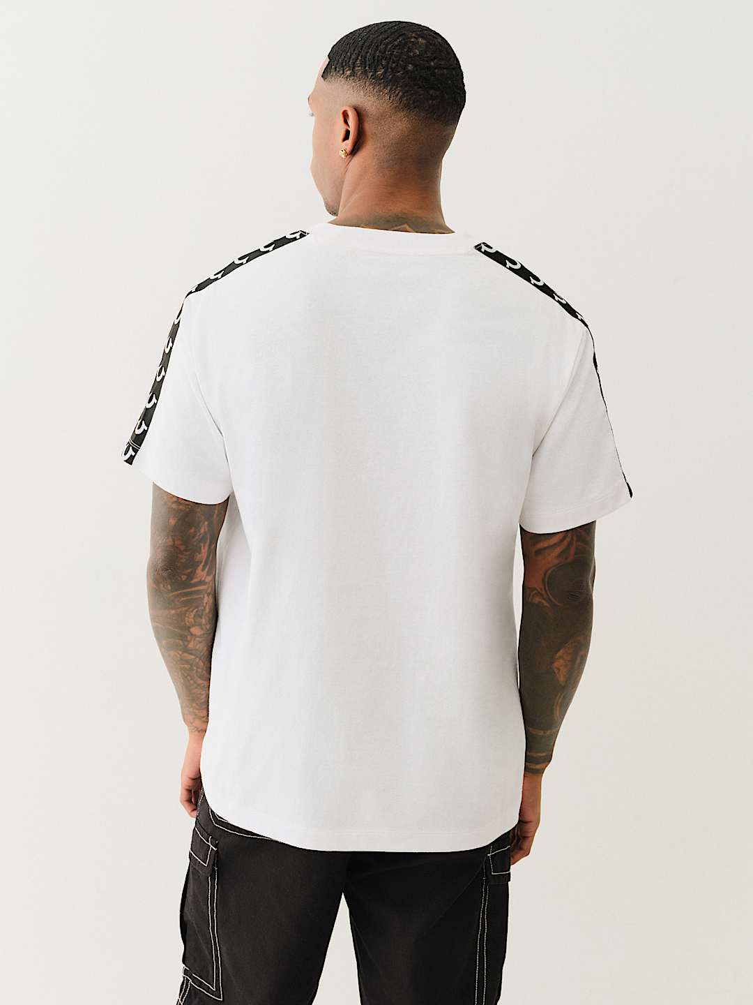 HEAVYWEIGHT TAPE TRIM TEE, image 4