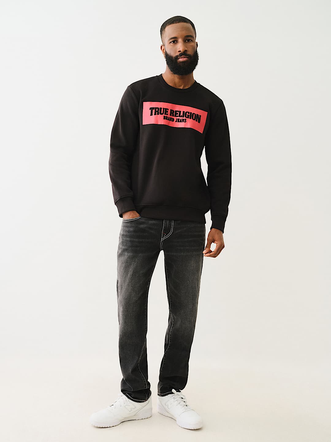 True religion crew neck hotsell