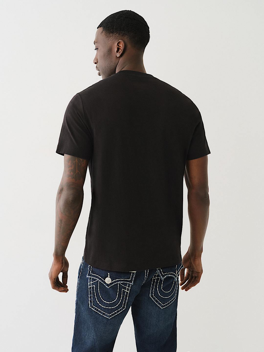 HORSESHOE BUDDHA PUFF PRINT TEE, image 3