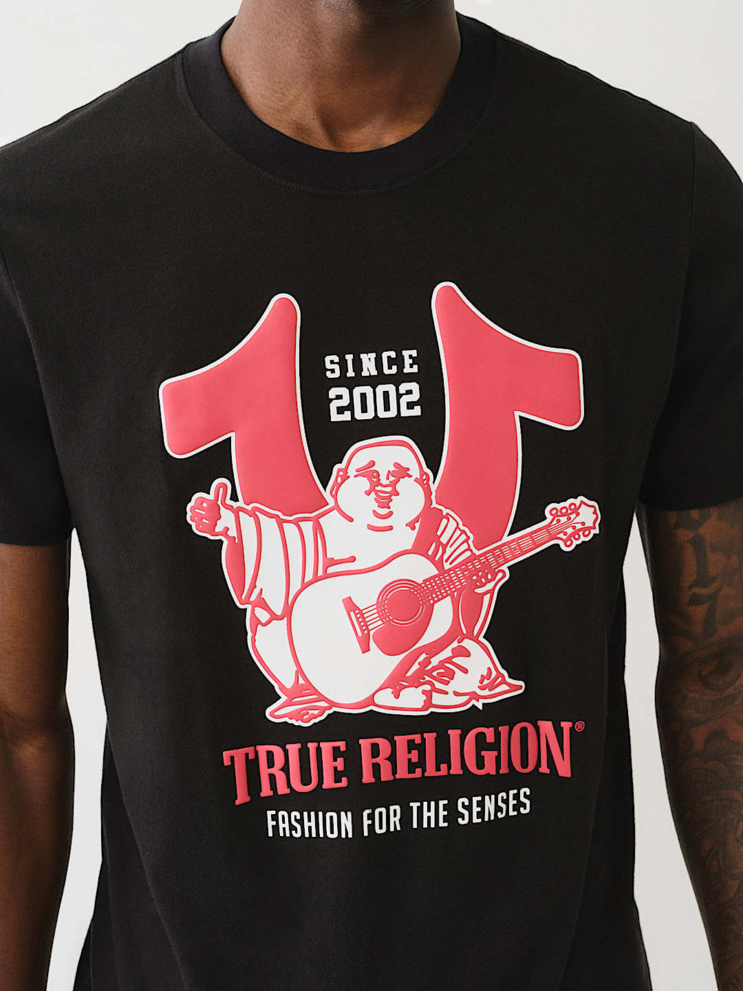 HORSESHOE BUDDHA PUFF PRINT TEE, image 1