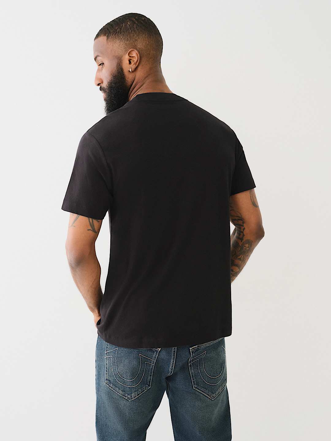 TRUE RELIGION HORSESHOE LOGO TEE, image 3