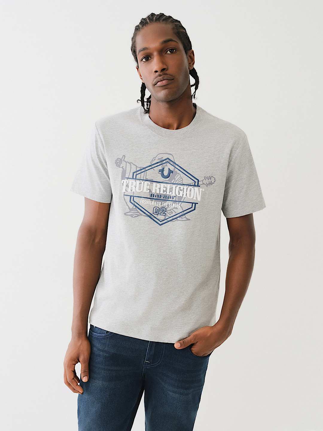 TRUE RELIGION HORSESHOE LOGO TEE, image 2