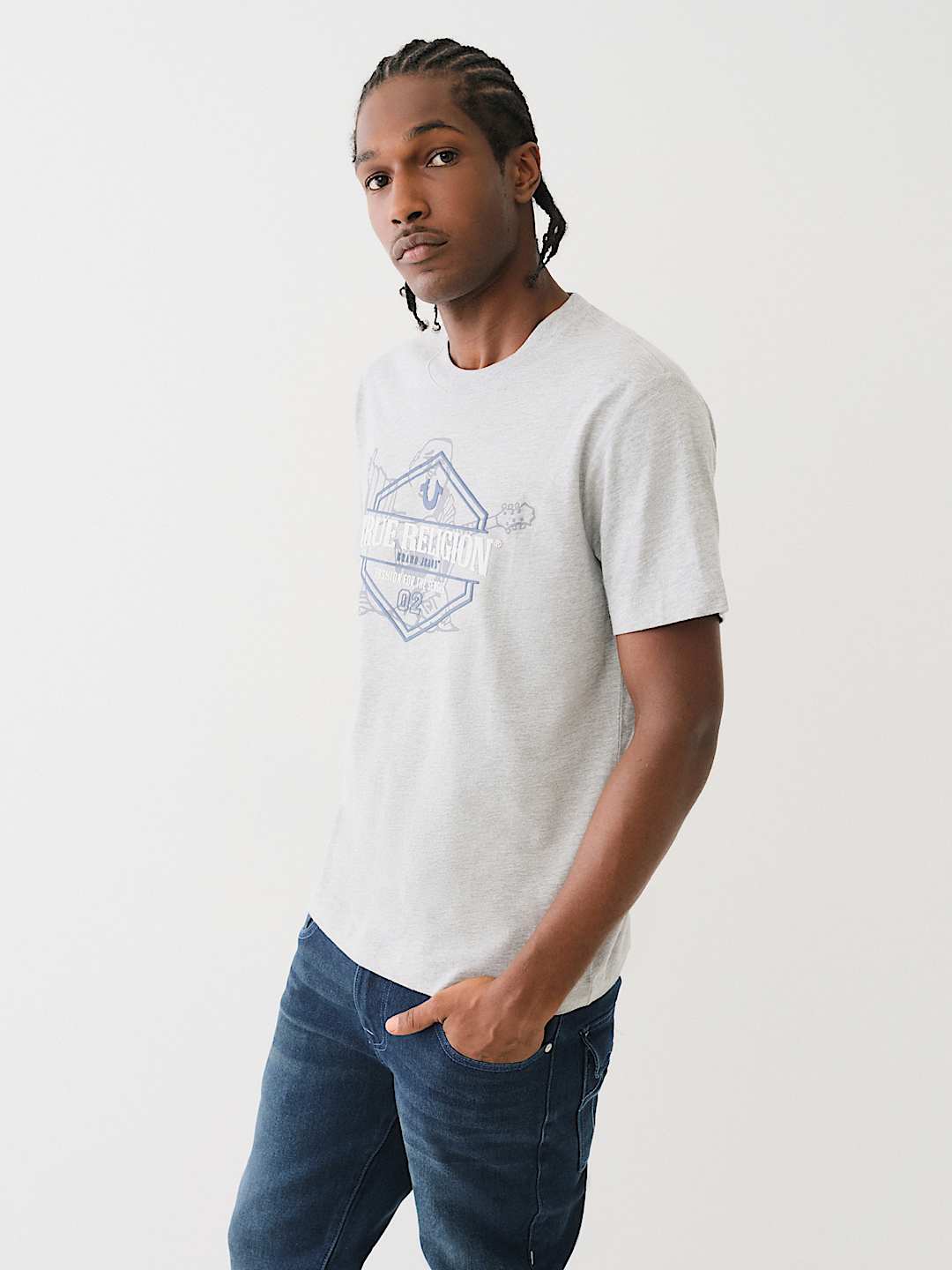 TRUE RELIGION HORSESHOE LOGO TEE, image 4