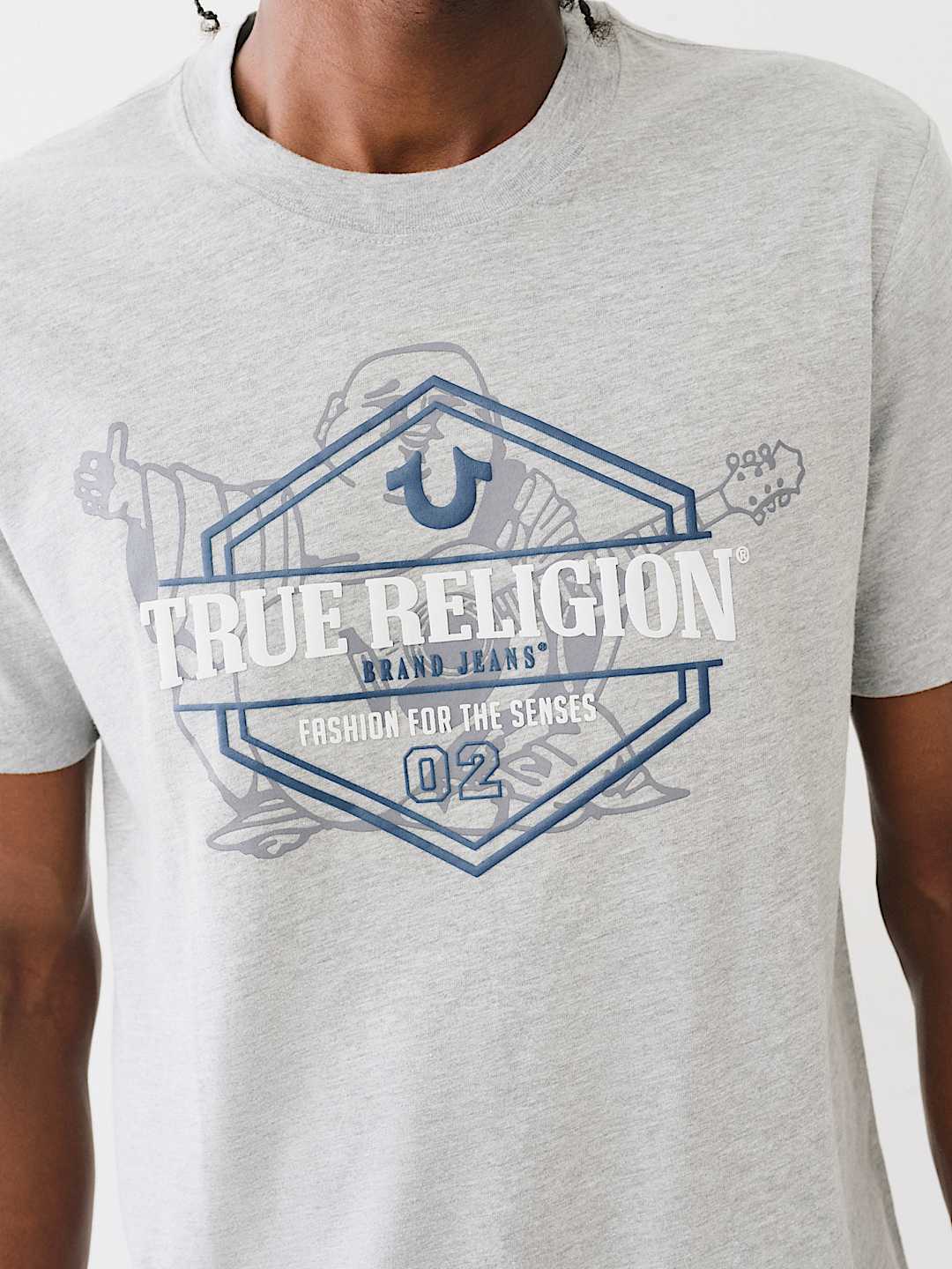 TRUE RELIGION HORSESHOE LOGO TEE, image 1