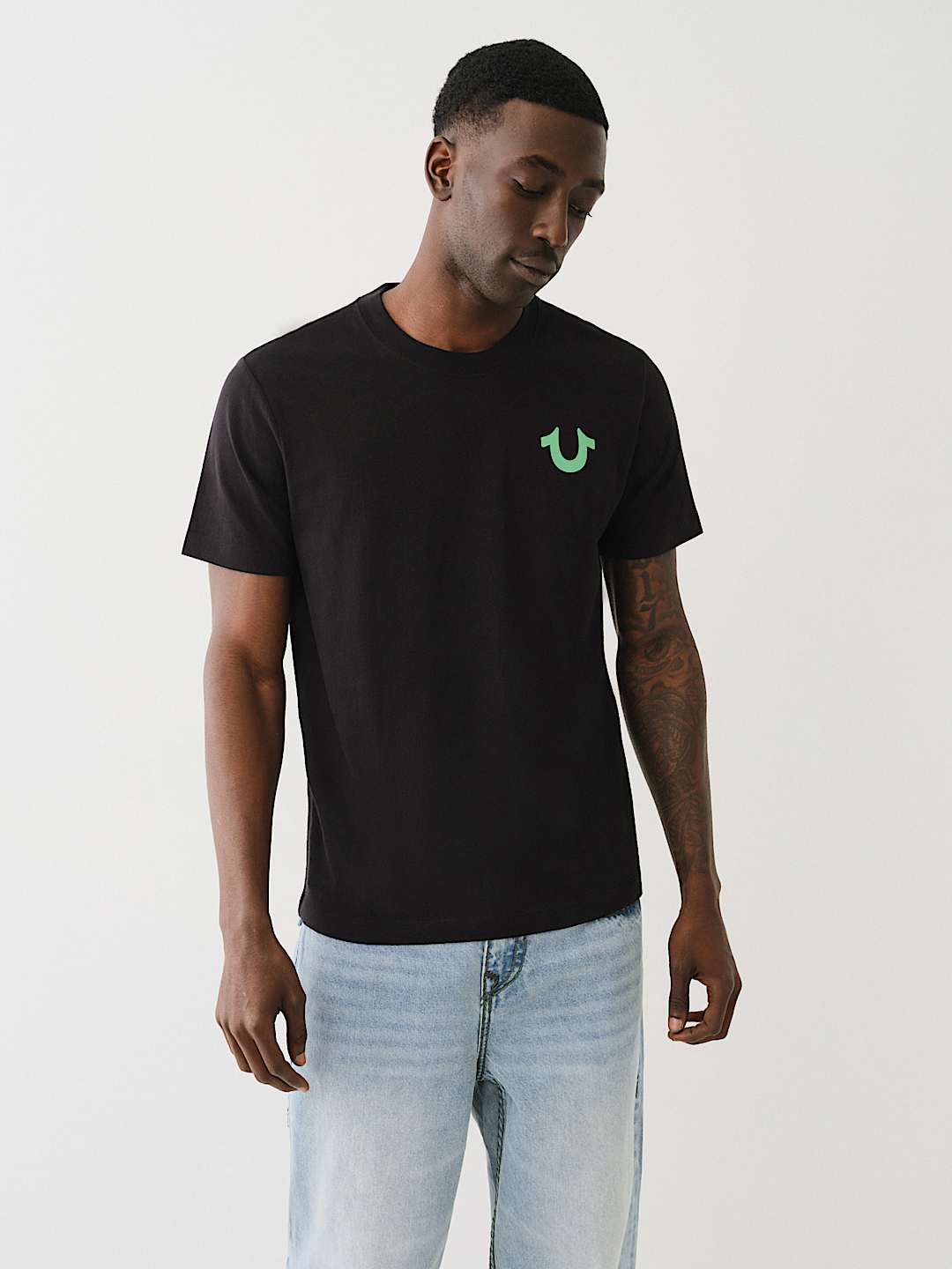 BUDDHA LOGO CREW TEE, image 2