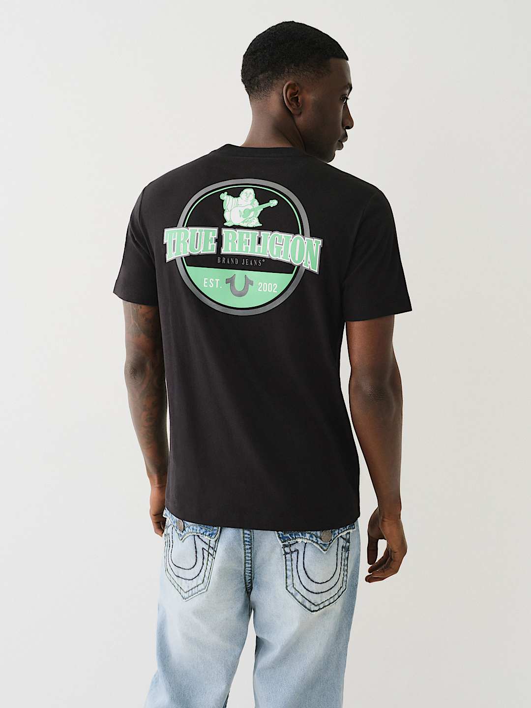 BUDDHA LOGO CREW TEE, image 4