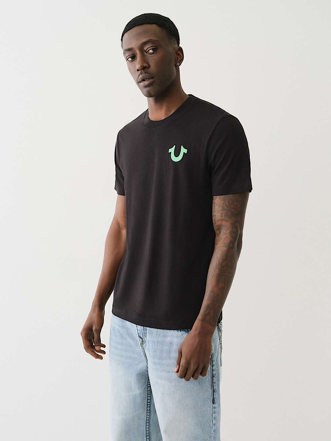 BUDDHA LOGO CREW TEE, image 5