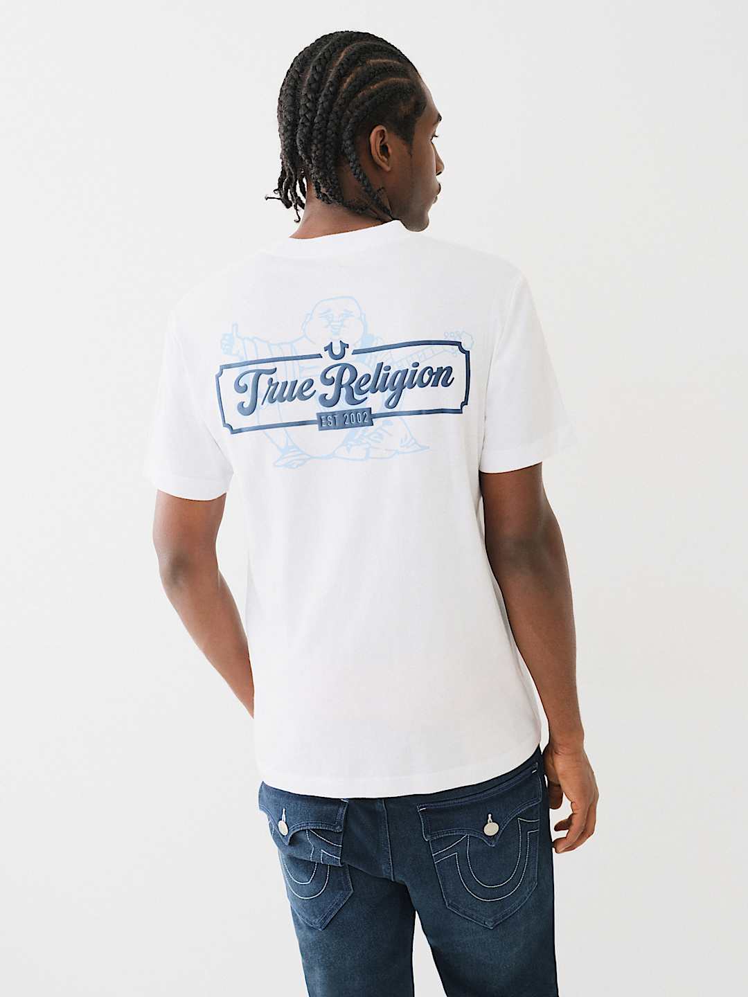 BUDDHA EST 2002 LOGO TEE, image 3