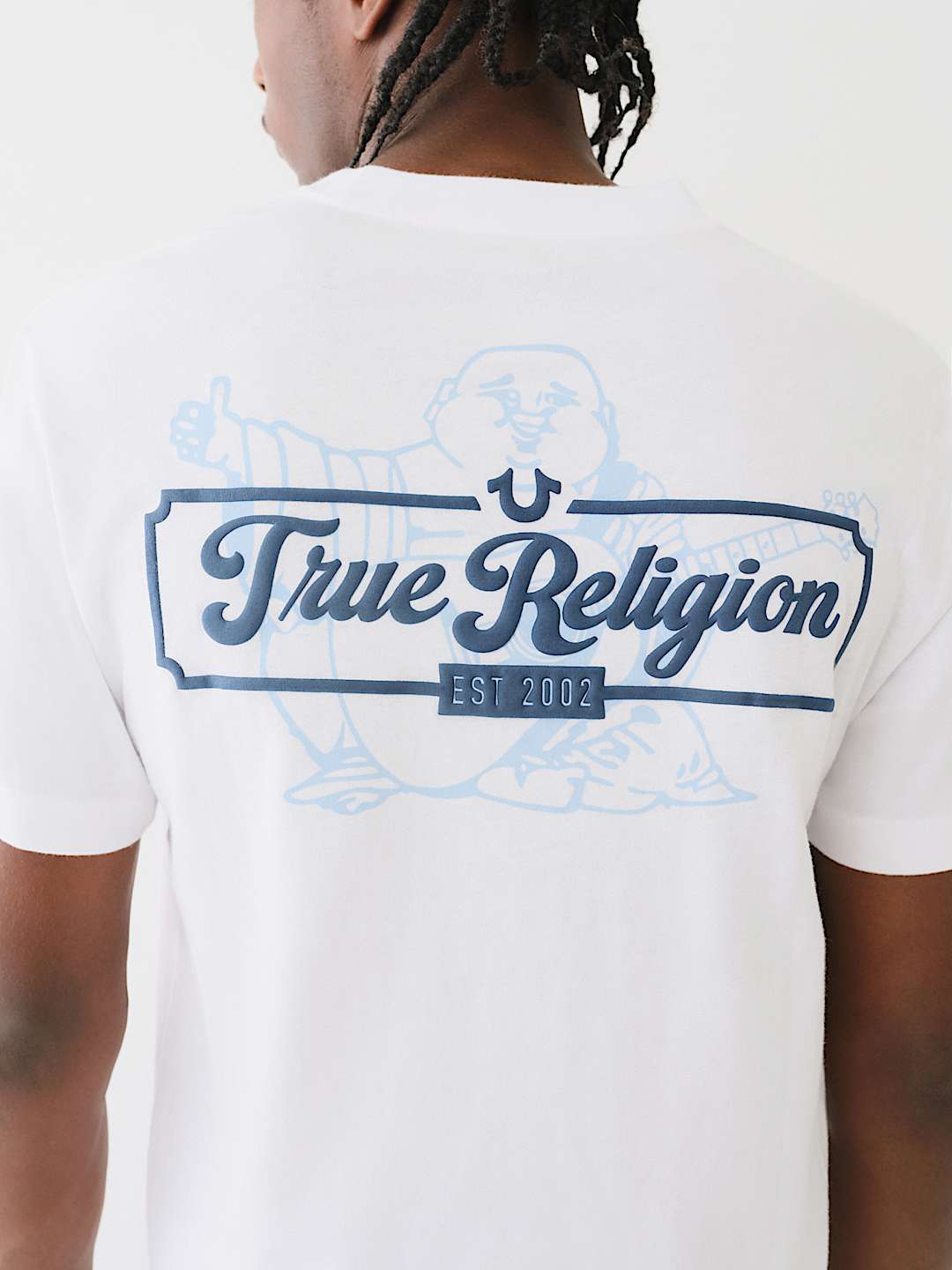 BUDDHA EST 2002 LOGO TEE, image 1