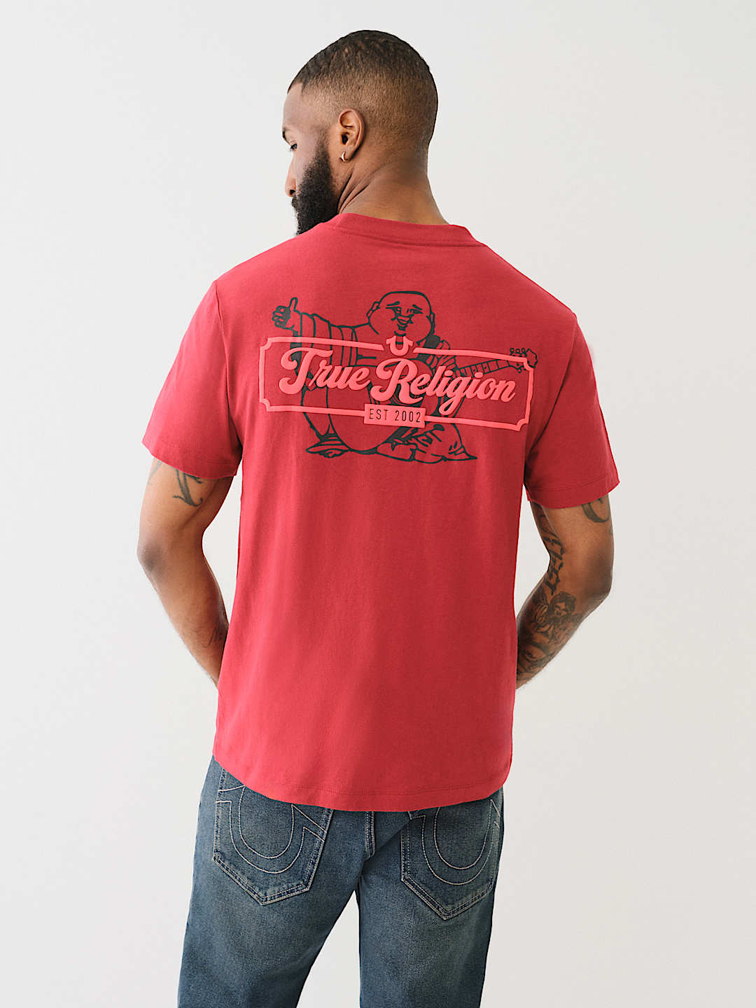 BUDDHA EST 2002 LOGO TEE | True Religion