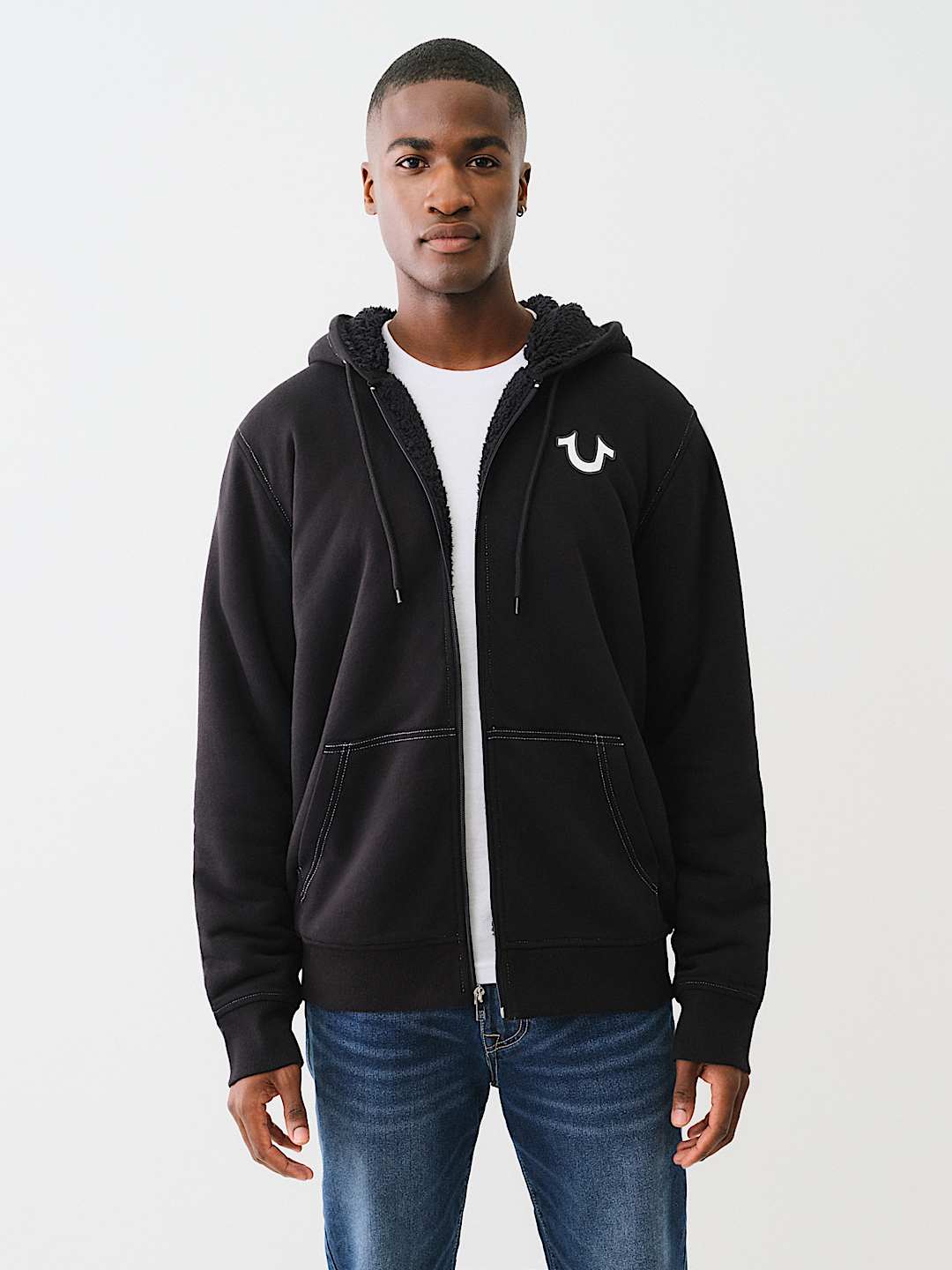 SHERPA BUDDHA ZIP HOODIE