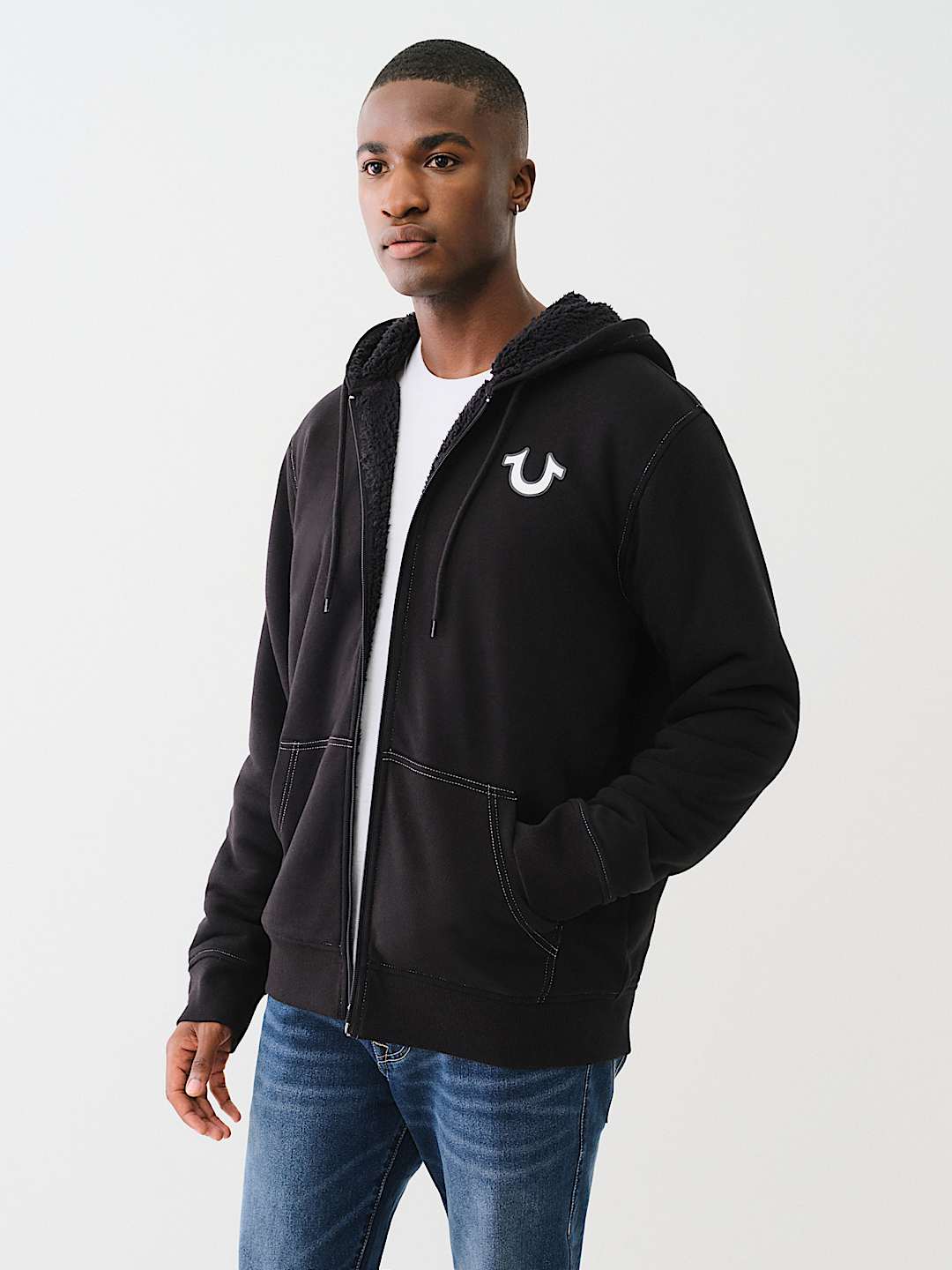 SHERPA BUDDHA ZIP HOODIE