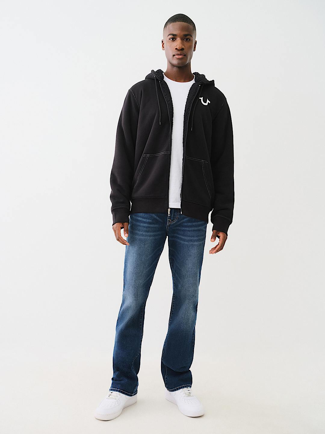 SHERPA BUDDHA ZIP HOODIE