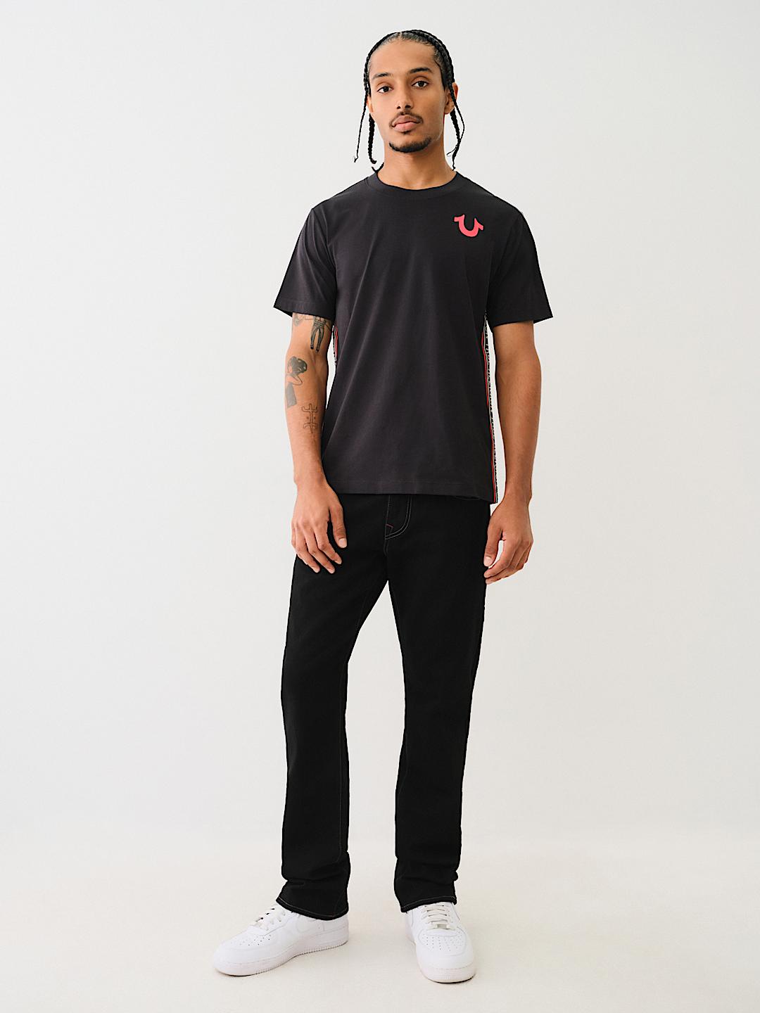 TRUE RELIGION CONTRAST TAPING TEE, image 6
