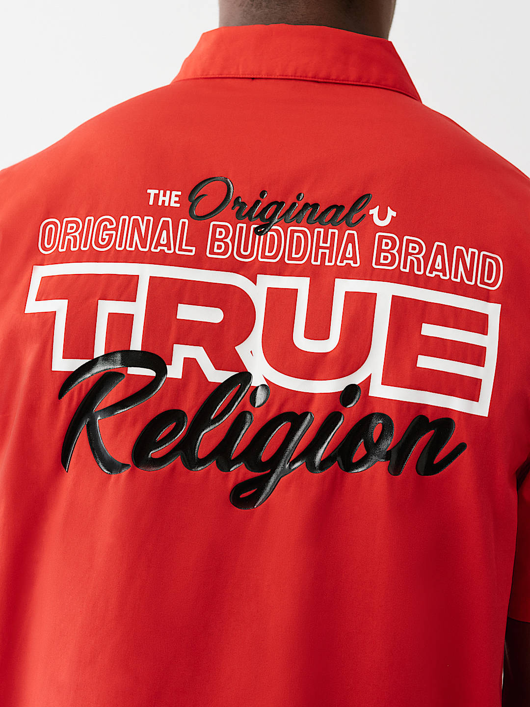 SILICONE LOGO POPLIN SHIRT